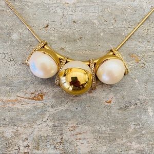 kate spade Gold and Cream Necklace